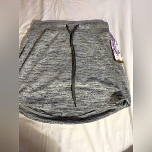 Womens gray skort